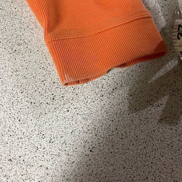 Lauren by Ralph Lauren orange cotton sweater - Picture 8 of 8